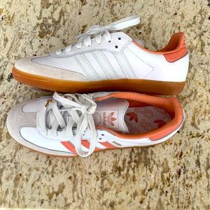 NWT Samba OG Women’s size 6.5 White and Pink